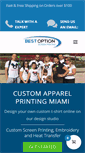 Mobile Screenshot of bestoptionscreenprinting.com